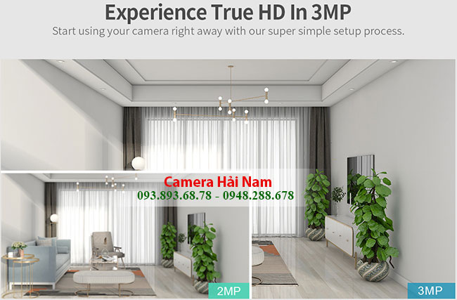 Camera IP Wifi SriHome 3MP Sac Net cuc min 2304×1296P